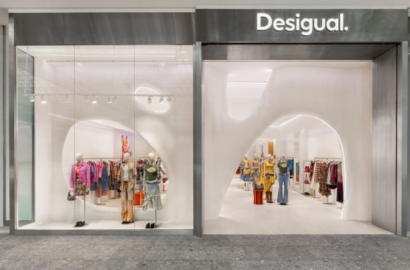 Desigual Brings Its Gaudí Store Concept to Italy with a Renovated Flagship at Il Centro Arese Milan