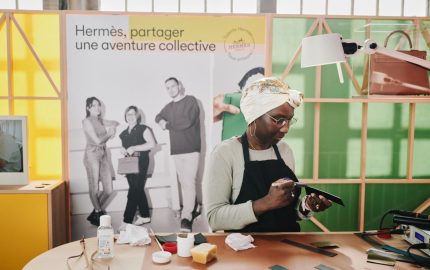Hermès Opened Its Ateliers to the Public for Four Days at the European Artistic Crafts Days