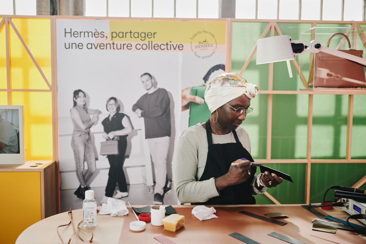 Hermès Opened Its Ateliers to the Public for Four Days at the European Artistic Crafts Days