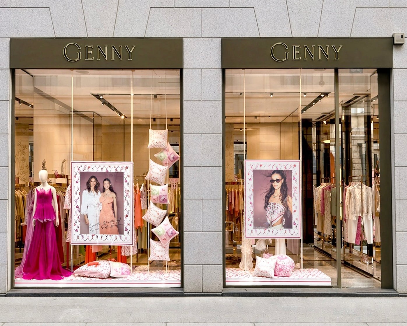 Genny Turns Its Milan Boutique Into a Living Canvas During Milan Design Week
