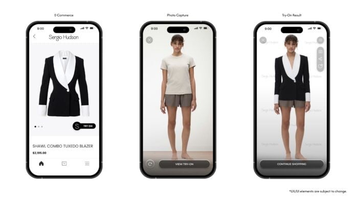 SPREEAI And Sergio Hudson to bring AI-Powered Virtual Try On