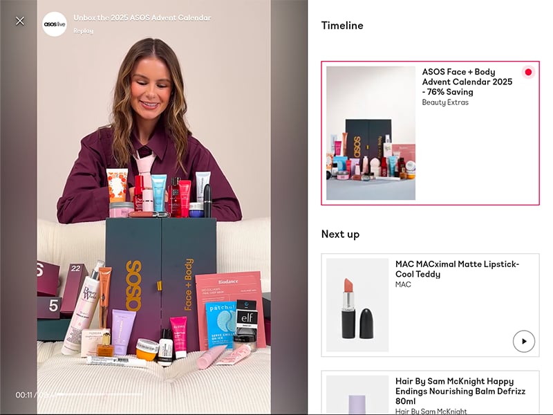 ASOS Live Shows Why Video Shopping Drives Success for Fashion Brands and Creators