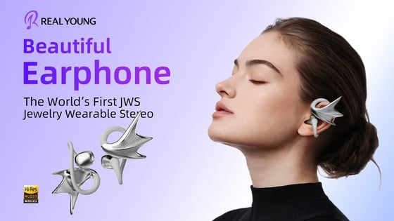 New REAL YOUNG H700 Aims to Turn Earphones into Jewelry