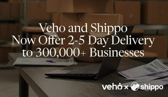 Veho and Shippo Now Offer 2-5 Day Delivery to 300K Brands