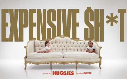 Huggies Puts Luxury on the Line with Wild New ‘Expensive $h*t’ Live Campaign