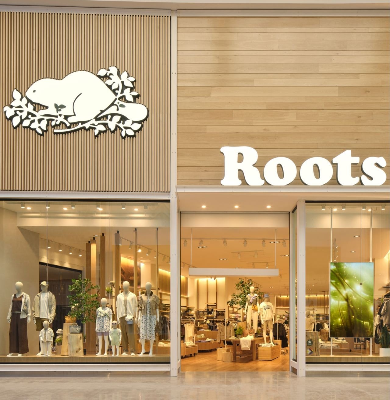 Roots Reopens at Sherway Gardens as Part of a Multi City Canadian Store Refresh