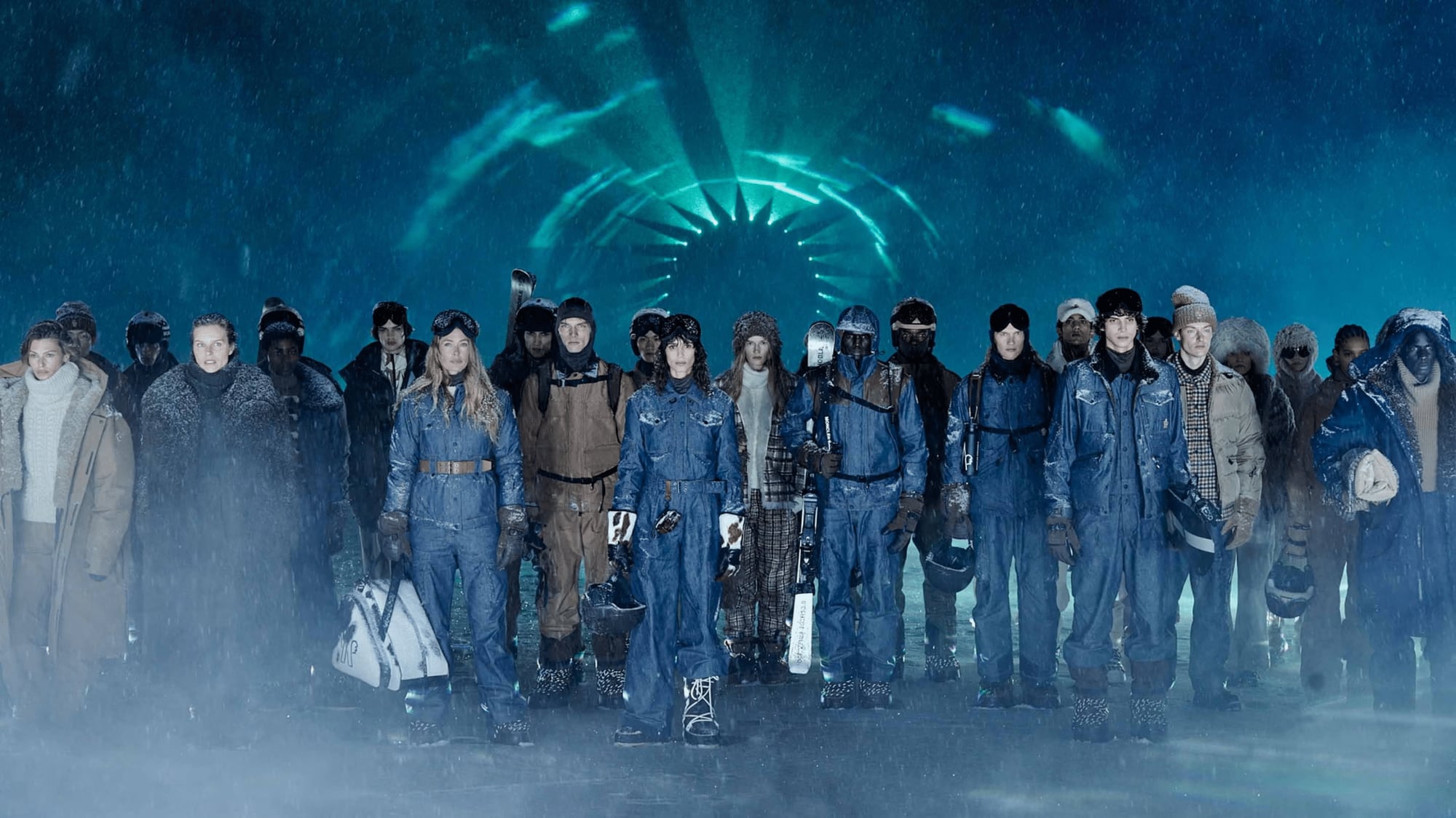 Moncler Grenoble Transforms Courchevel Altiport into an Unparalleled Runway for Fall/Winter 2025