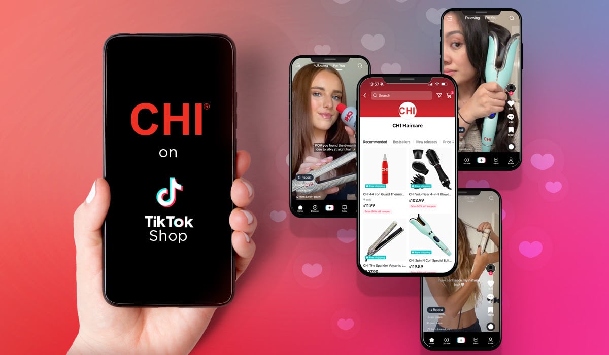 CHI Haircare Launches Official TikTok Shop