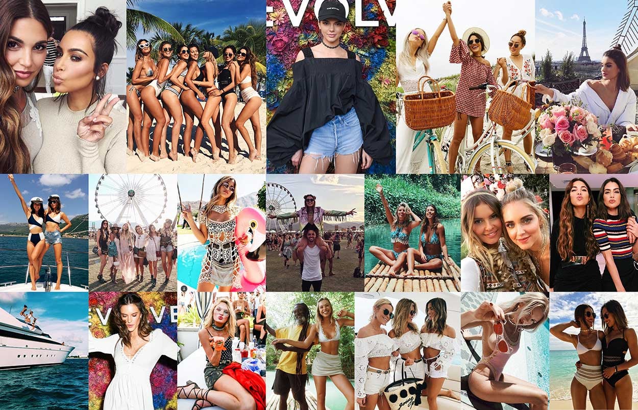 Inside REVOLVE’s Star‑Studded Social Club Featuring Kim Kardashian and Elsa Hosk