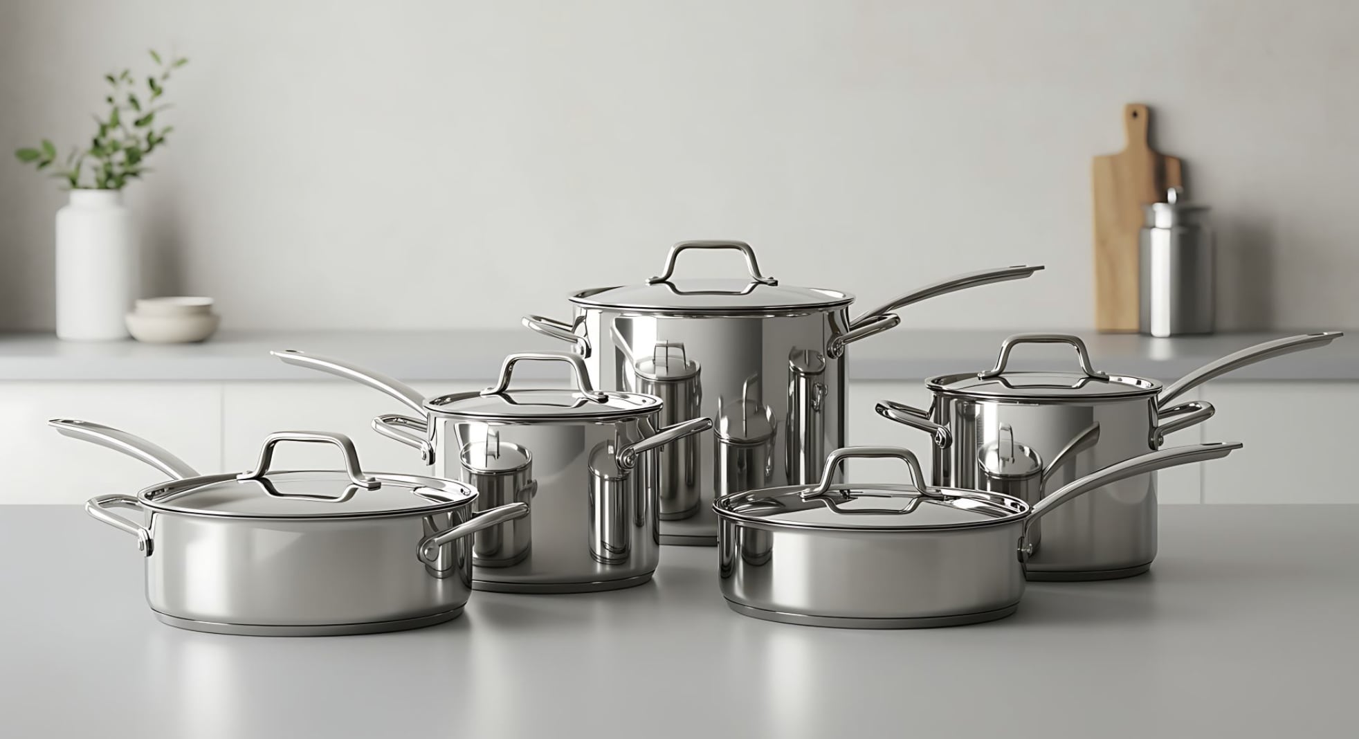How to Choose Stainless Steel Cookware Sets for High-End Home Chefs 