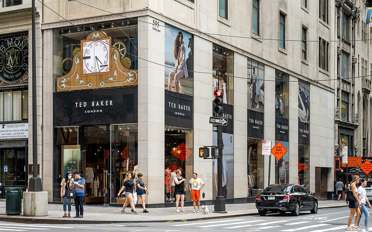 Ted Baker closes 15 stores across the UK