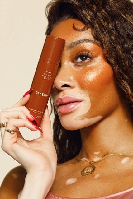 Winnie Harlow's Cay Skin Launches on QVC