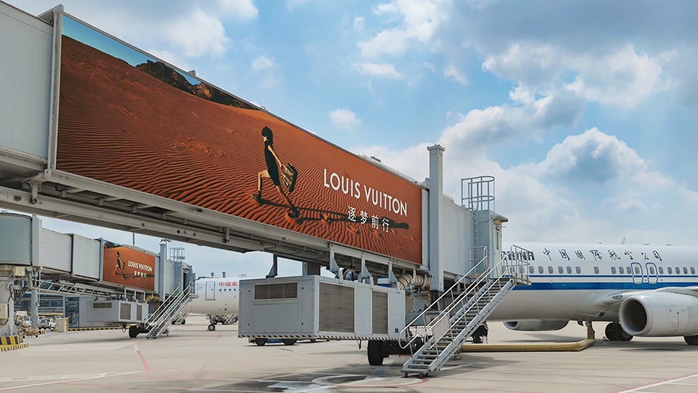 Luxury brands aim to open more retail stores in airports