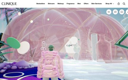The Clinique Lab: An Unforgettable Virtual Beauty Storefront Experience