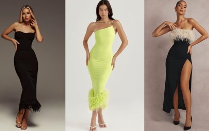 20 Best Women's Feather Dresses