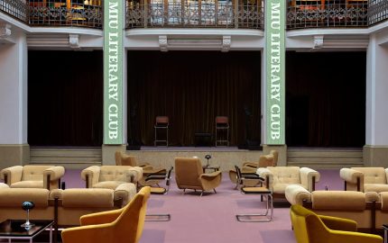 Miu Miu Opens Politics of Desire Literary Club at Milan Design Week 2026