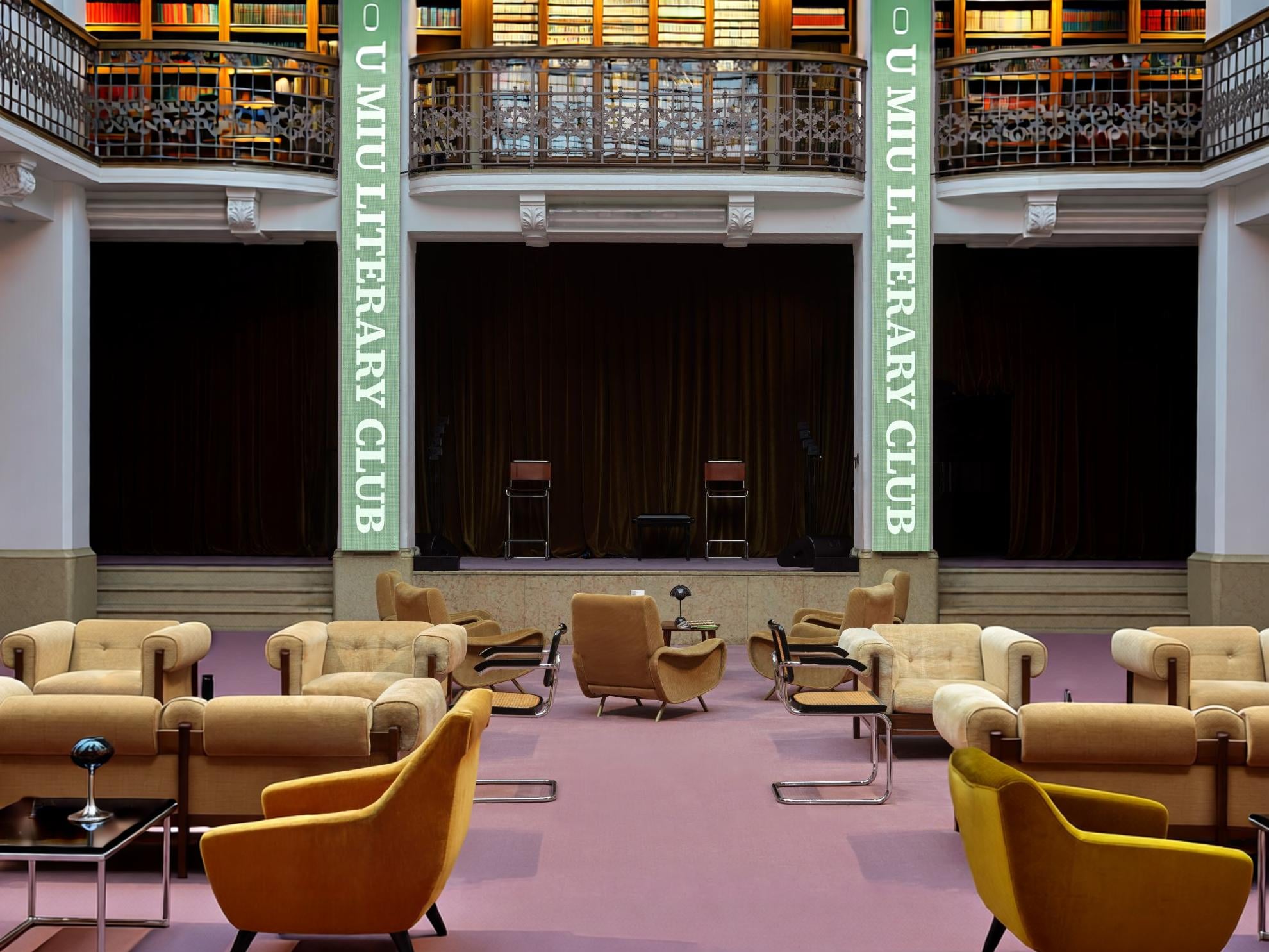 Miu Miu Opens Politics of Desire Literary Club at Milan Design Week 2026