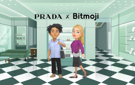 Prada and Snapchat Bring the Re Nylon Sea Beyond Collection to Bitmoji Avatars Worldwide