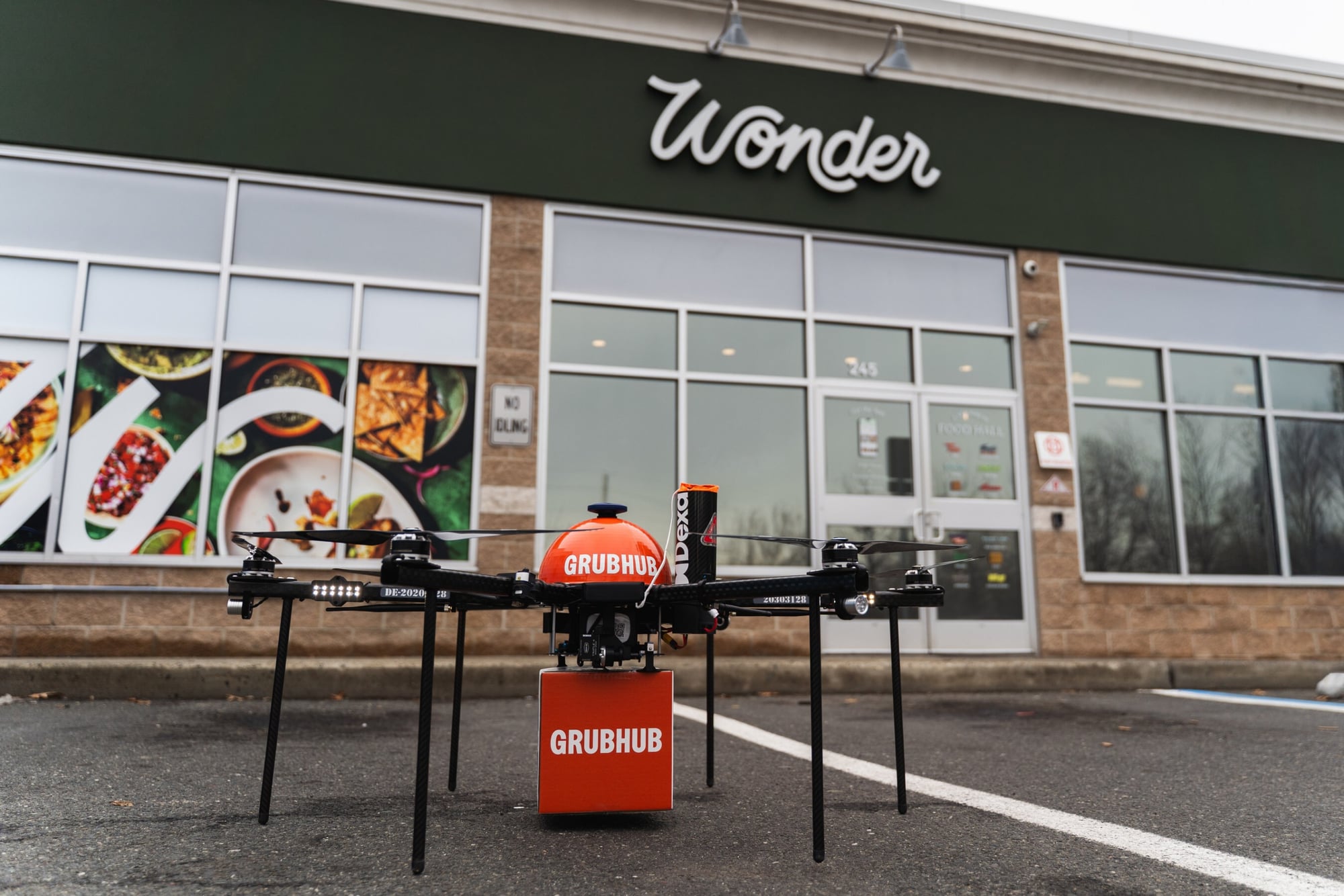 Grubhub and Dexa Are Launching New Jersey's First Drone Food Delivery Program