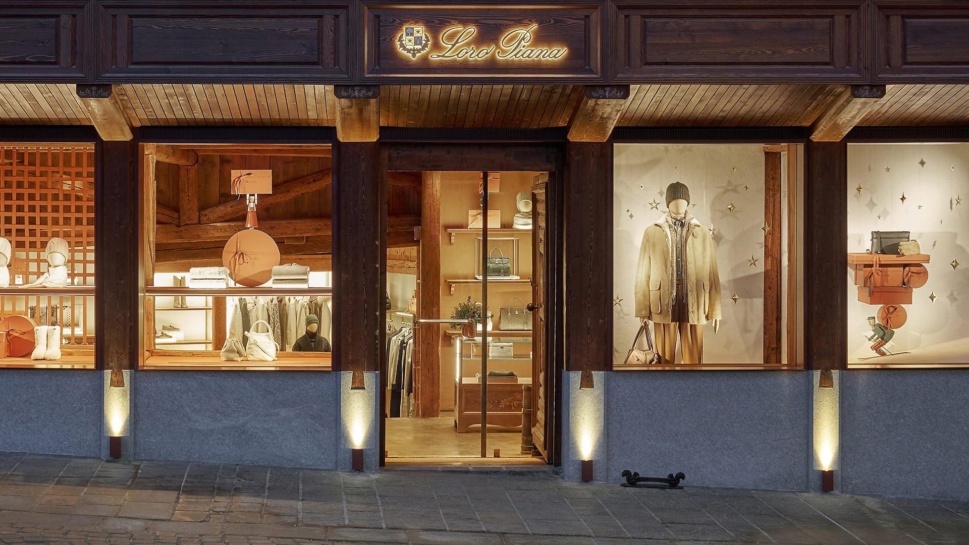 Experience Alpine Luxury at Loro Piana’s Stunning New Corso Italia Boutique