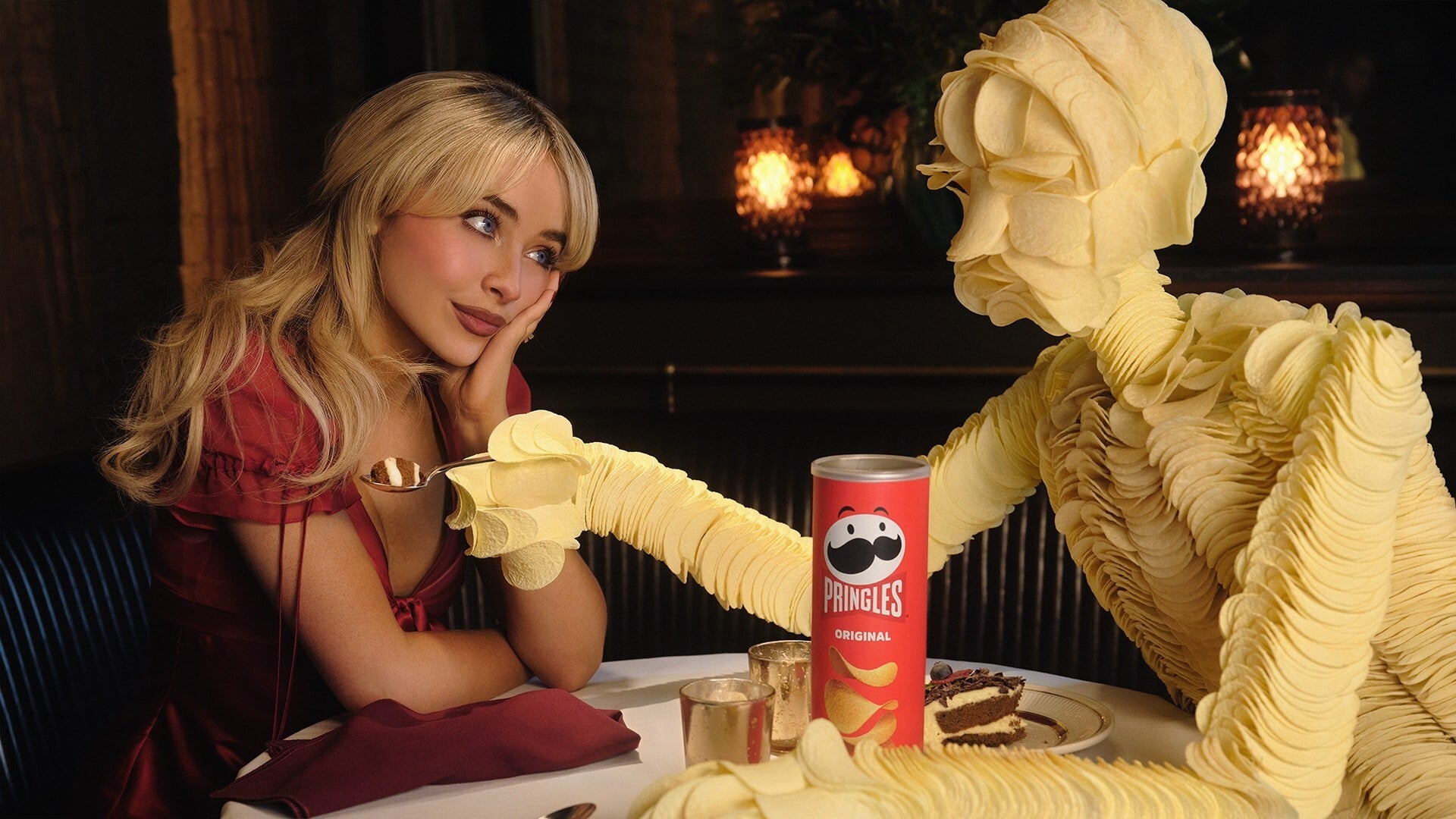 Pringles Bets on Love at First Bite as Sabrina Carpenter stars in Pringleleo 2026 Big Game ad