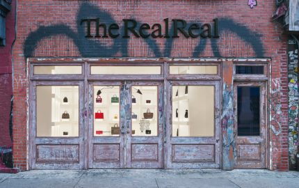 The RealReal ‘Opens’ Fake Designer Handbag Store Installation