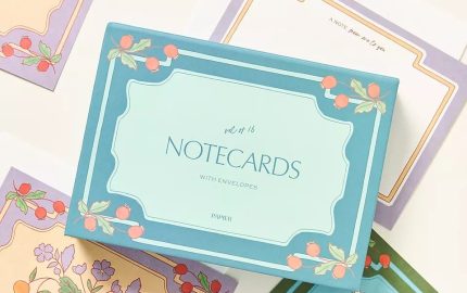 Inside Papier x Anthropologie’s Holiday Stationery Drop