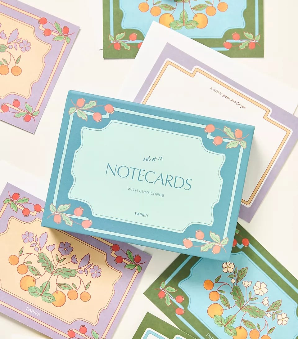 Inside Papier x Anthropologie’s Holiday Stationery Drop
